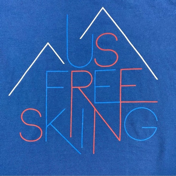 The North Face T-Shirt Women's‎ Small Short Sleeve Olympics US Free Skiing - Picture 4 of 7
